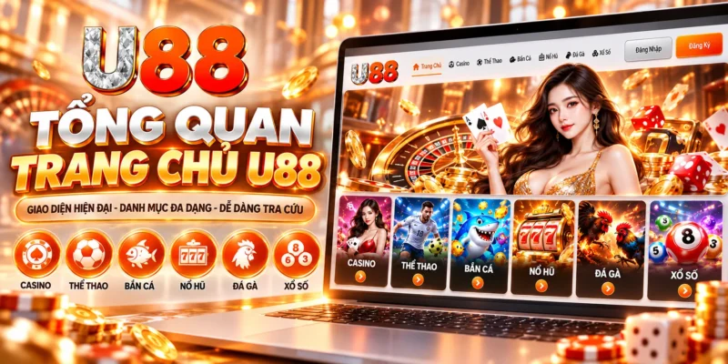 Trang chủ U88 tổ chức các danh mục và hướng dẫn theo từng nhu cầu tra cứu